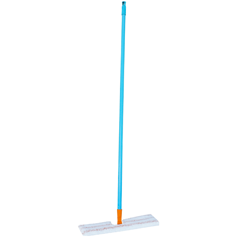 Mop plat cu 2 fete, coada metalica 123 cm